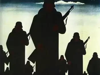 Affiche alliée de 1945