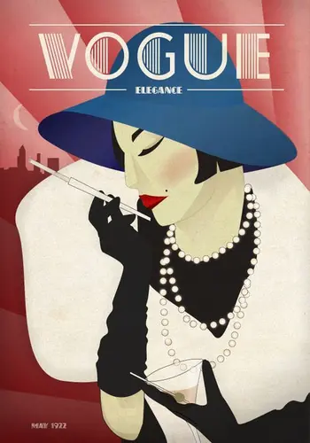 A Sophisticated Lady / Vogue 1922