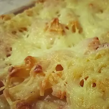 Macaronis fondants au gratin
