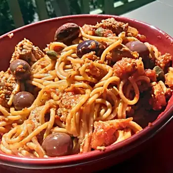 Spaghetti 'alla pirata"